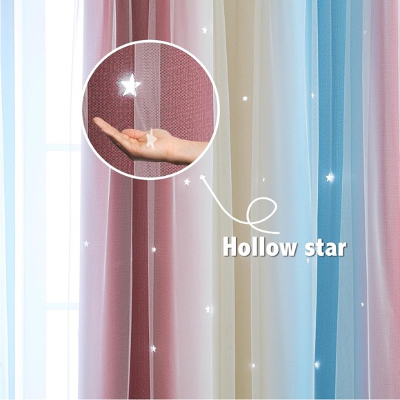 Anytime Dream Star Blackout Curtains..purple..blackout..1 panel..52x84..(NWT) - Picture 7 of 8